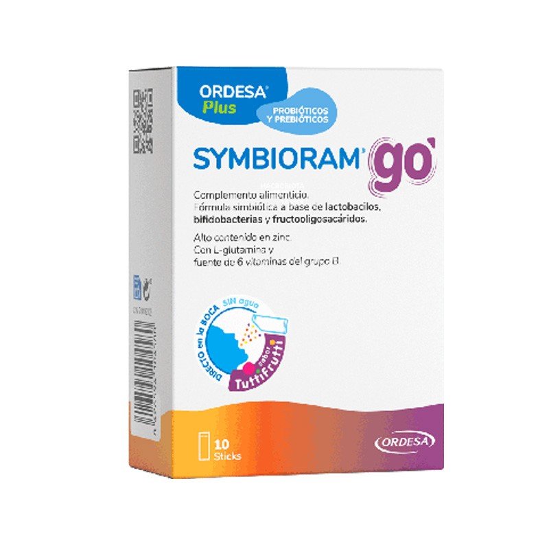 Symbioram Go Complemento Alimenticio Probiótico 10 Sticks-1