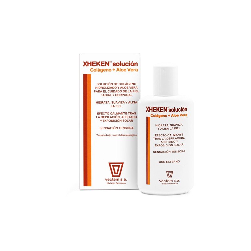 XHEKEN Solución Colágeno + Aloe Vera 100ml-1