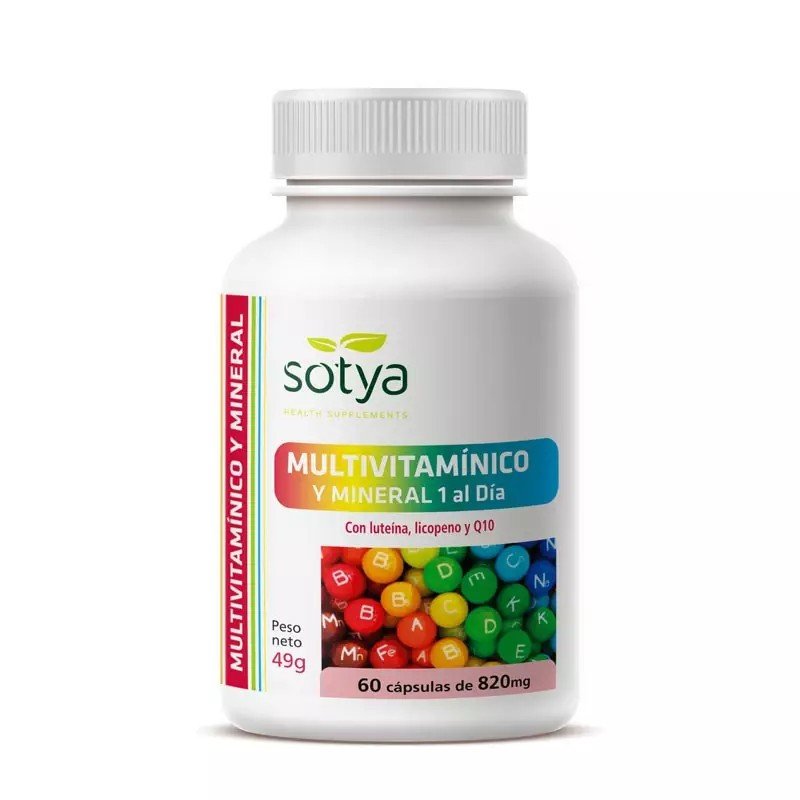 Sotya Beslan Multivitaminico Y Mineral 820Mg 60 Cápsulas-1