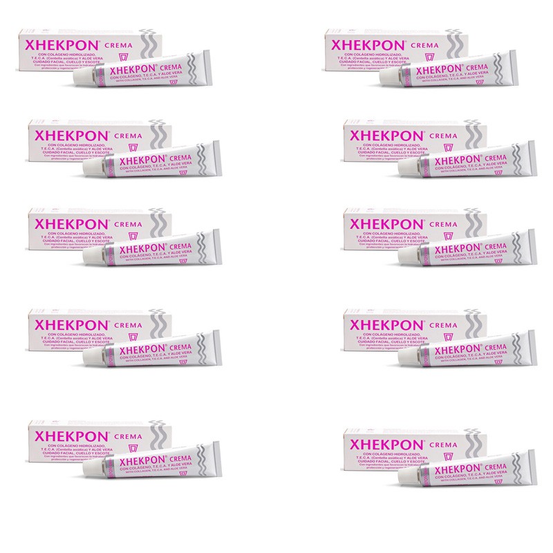 XHEKPON Pack Crema Facial Antiarrugas 10x40ml-1