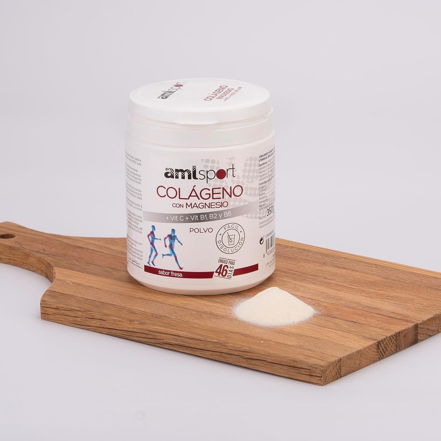 Amlsport Colágeno Con Magnesio Vitamina C B1 B2 B6 350g-2