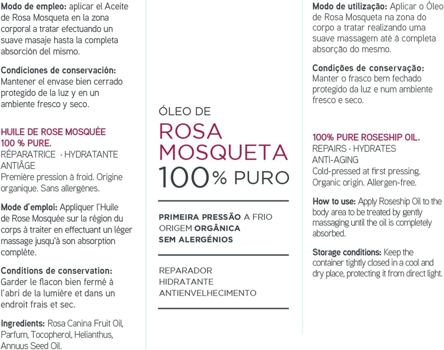 Deiters Aceite Rosa Mosqueta 100% Puro 15ml-3