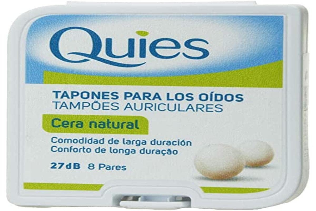 Quies Tapones de Cera Natural 16 unidades-1