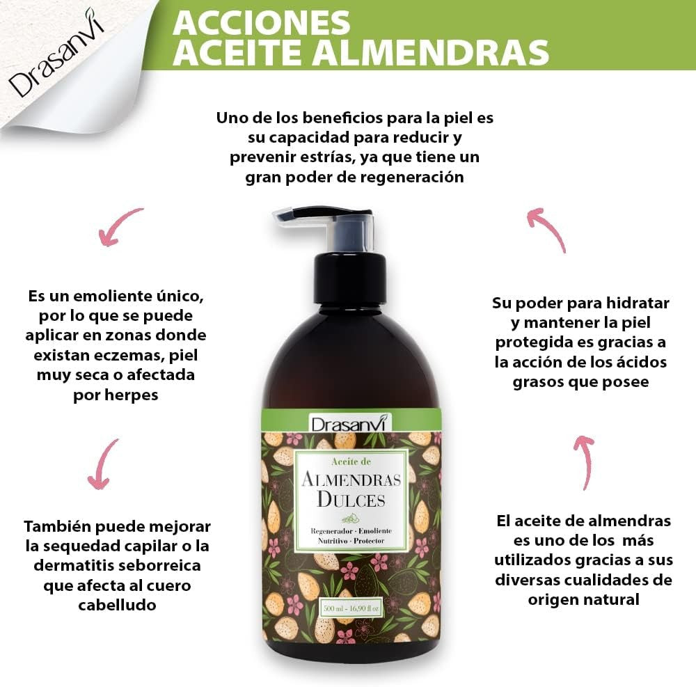 Drasanvi Aceite De Almendras 1 Litro-4