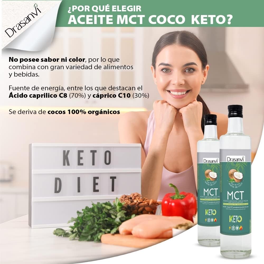 Drasanvi Aceite Mct Coco 500 ml-3
