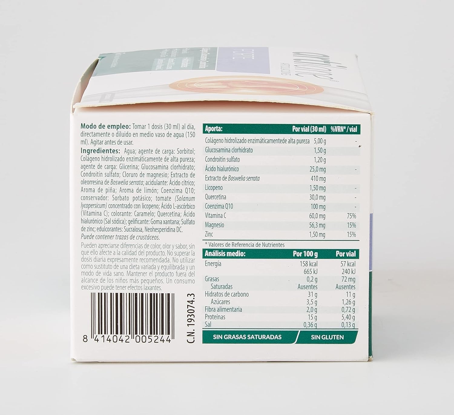 Masterdiet Artilane Forte 15 Viales-3