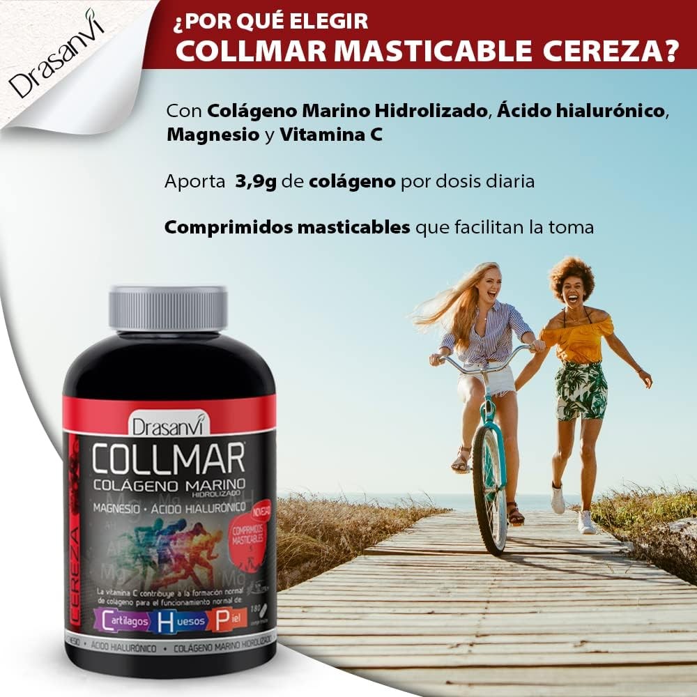 Drasanvi Collmar Cereza Masticable 180 Comprimidos-4