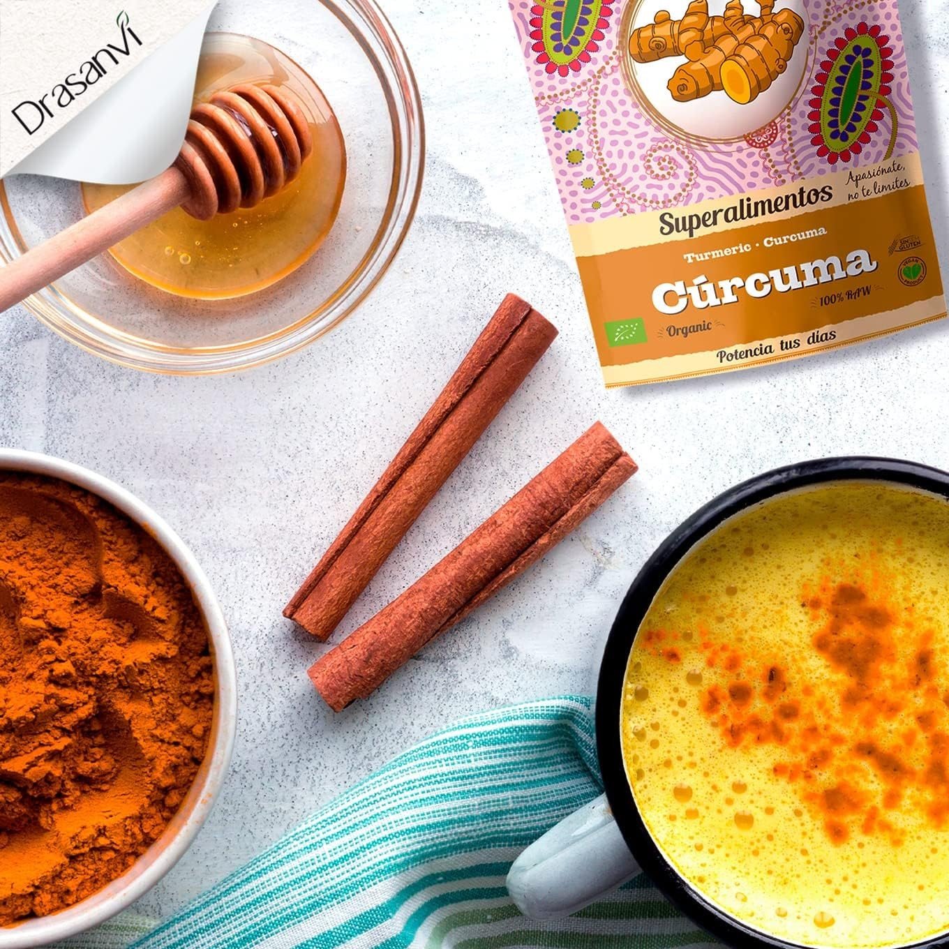 Drasanvi Cúrcuma Bio 150g-6
