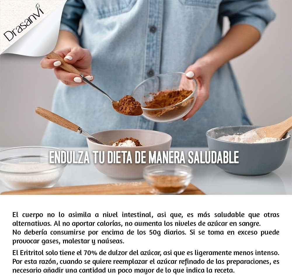 Drasanvi Eritritol Bio 500g-7