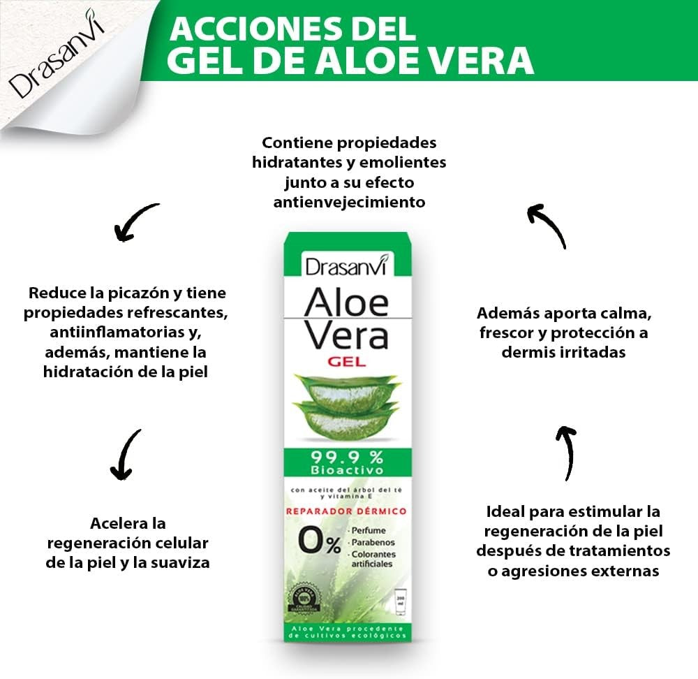 Drasanvi Gel Aloe Vera 200 ml-4