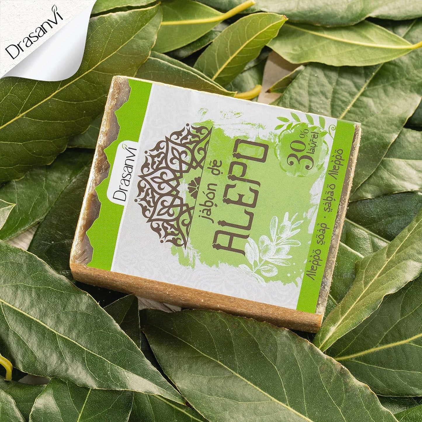 Drasanvi Jabon Aleppo 30% Laurel 200 g-5