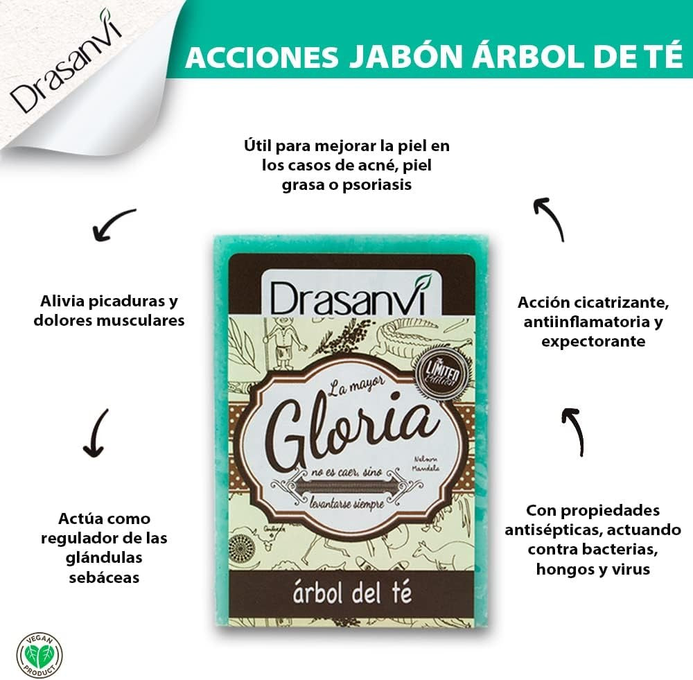 Drasanvi Jabon Árbol Del Te 100g-4