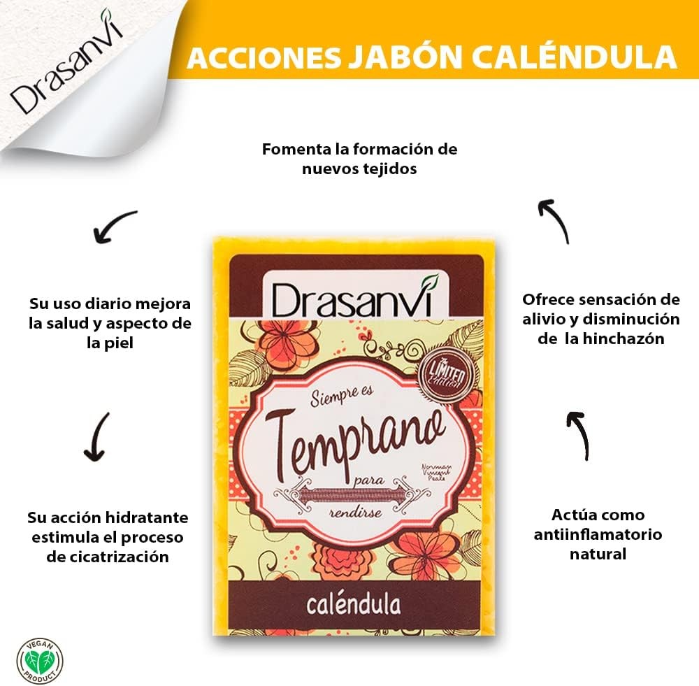 Drasanvi Jabón Caléndula 100g-4