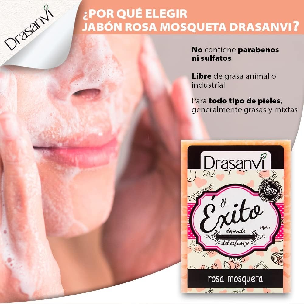 Drasanvi Jabon Rosa Mosqueta 100g-3