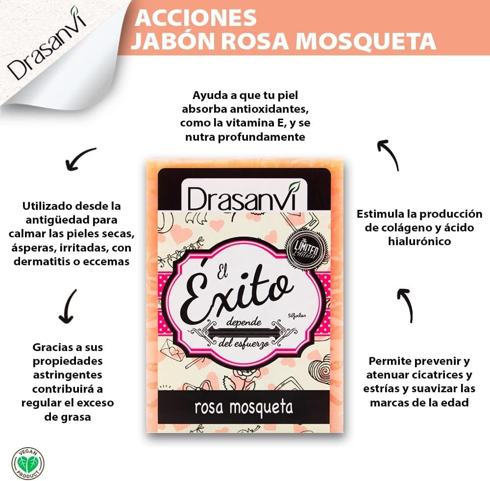 Drasanvi Jabon Rosa Mosqueta 100g-4