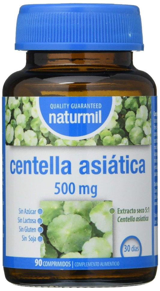 Naturmil Centella Asiatica 500 Mg 90 Comprimidos-1