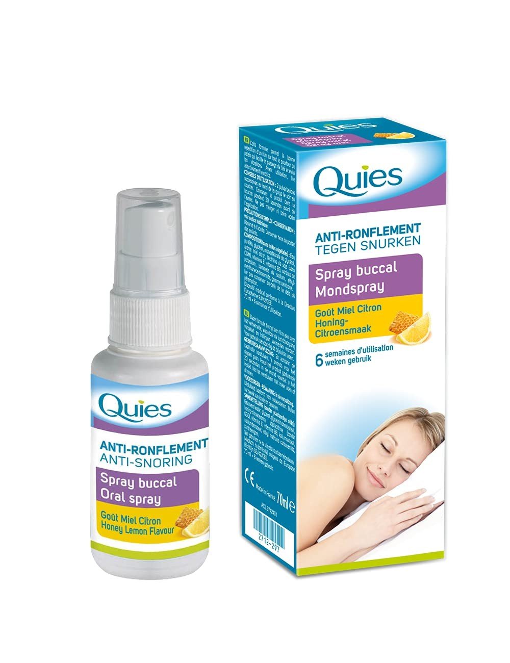 Quies Anti-Ronquidos Spray 70 ml-1