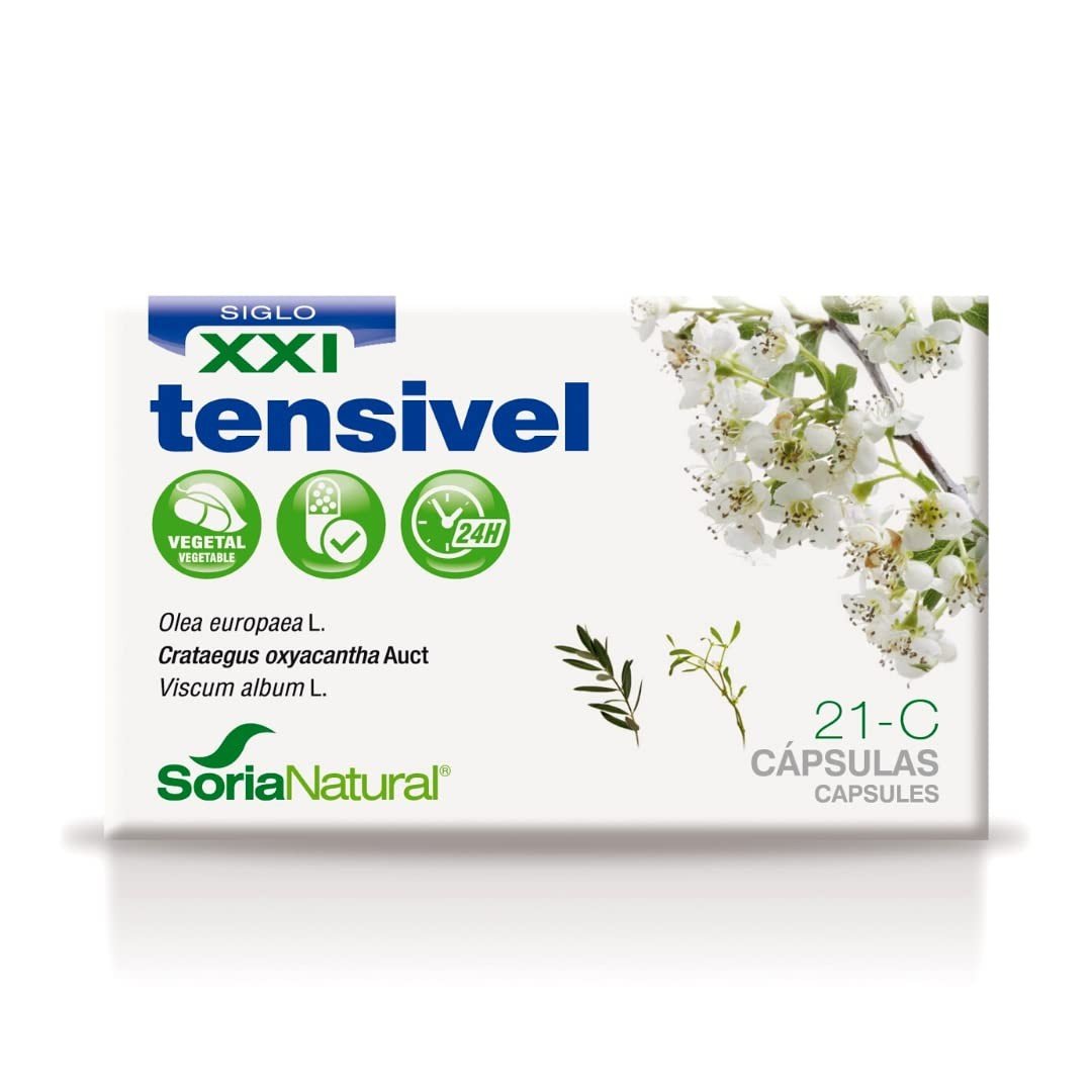 Soria Natural 21-C Tensivel 30 Cápsulas-2