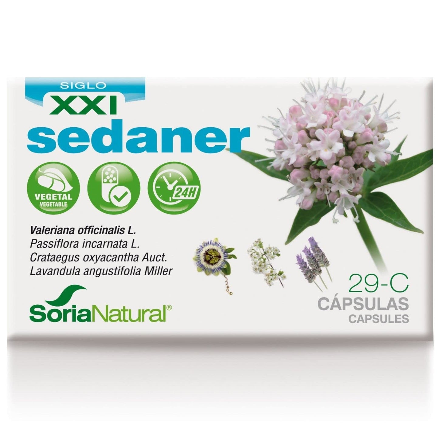 Soria Natural 29-C Sedaner 30 Cápsulas-1