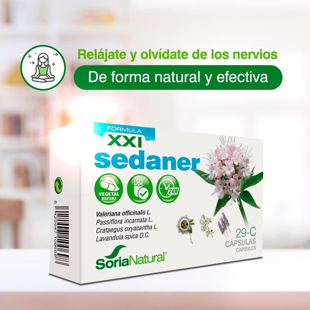 Soria Natural 29-C Sedaner 30 Cápsulas-2