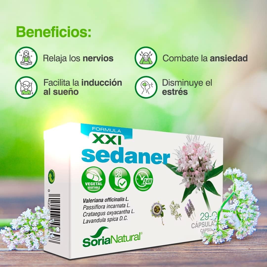 Soria Natural 29-C Sedaner 30 Cápsulas-4