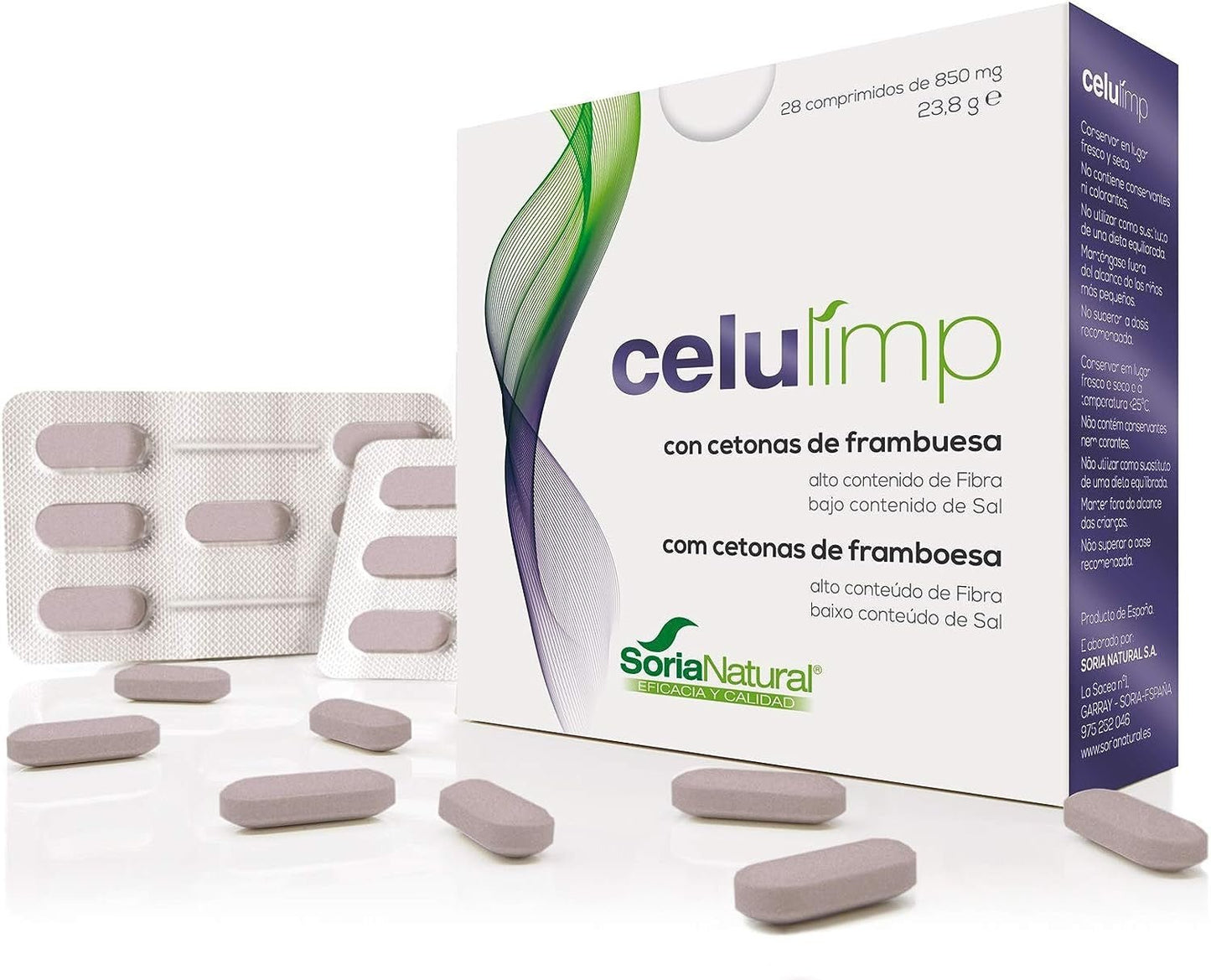 Soria Natural Celulimp 28 Comp 850 mg-2