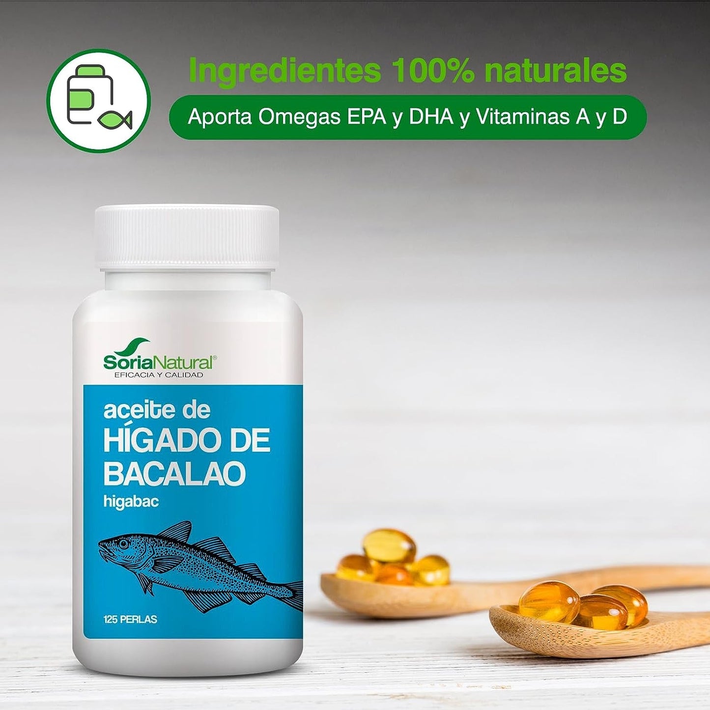 Soria Natural Higabac 400 Mg 125 Perlas-2