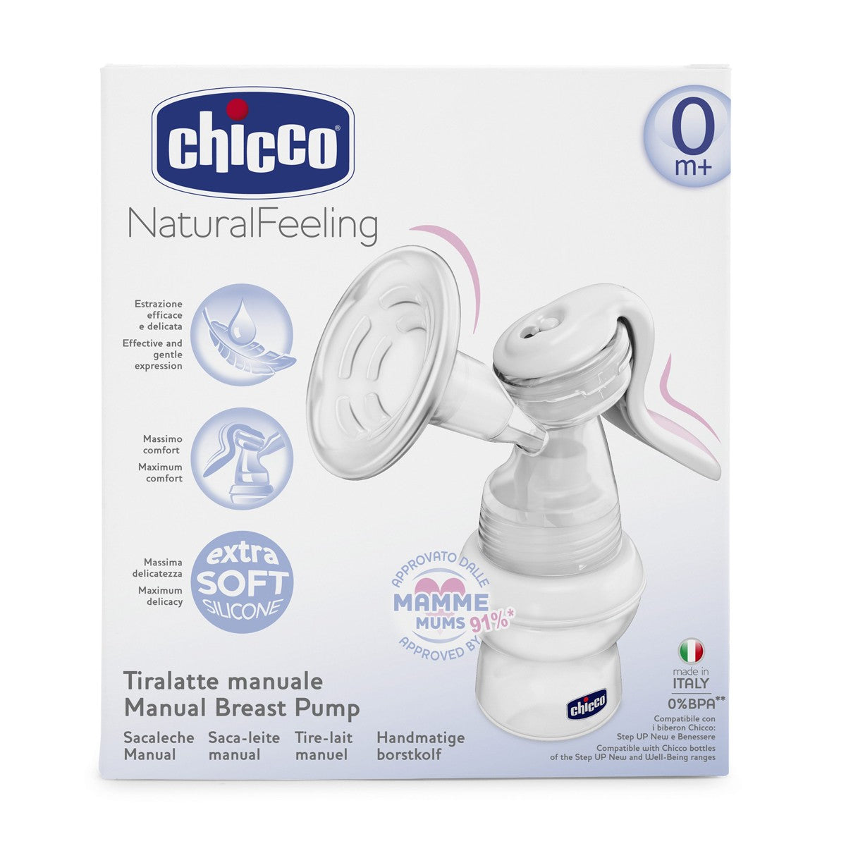 CHICCO Sacaleches Manual NaturalFeeling-1