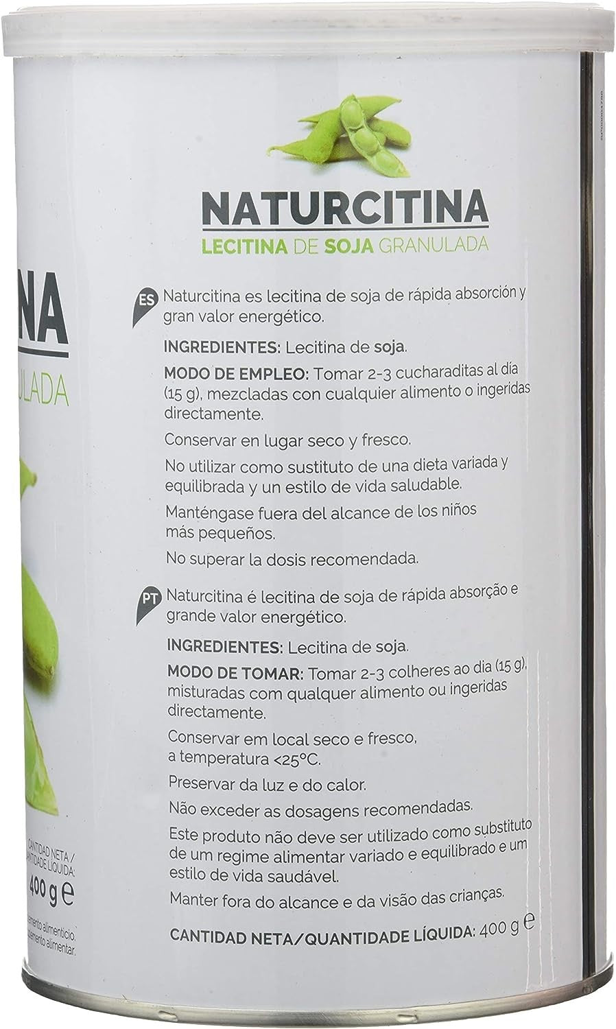 Soria Natural Lecitina de Soja 400 g-3