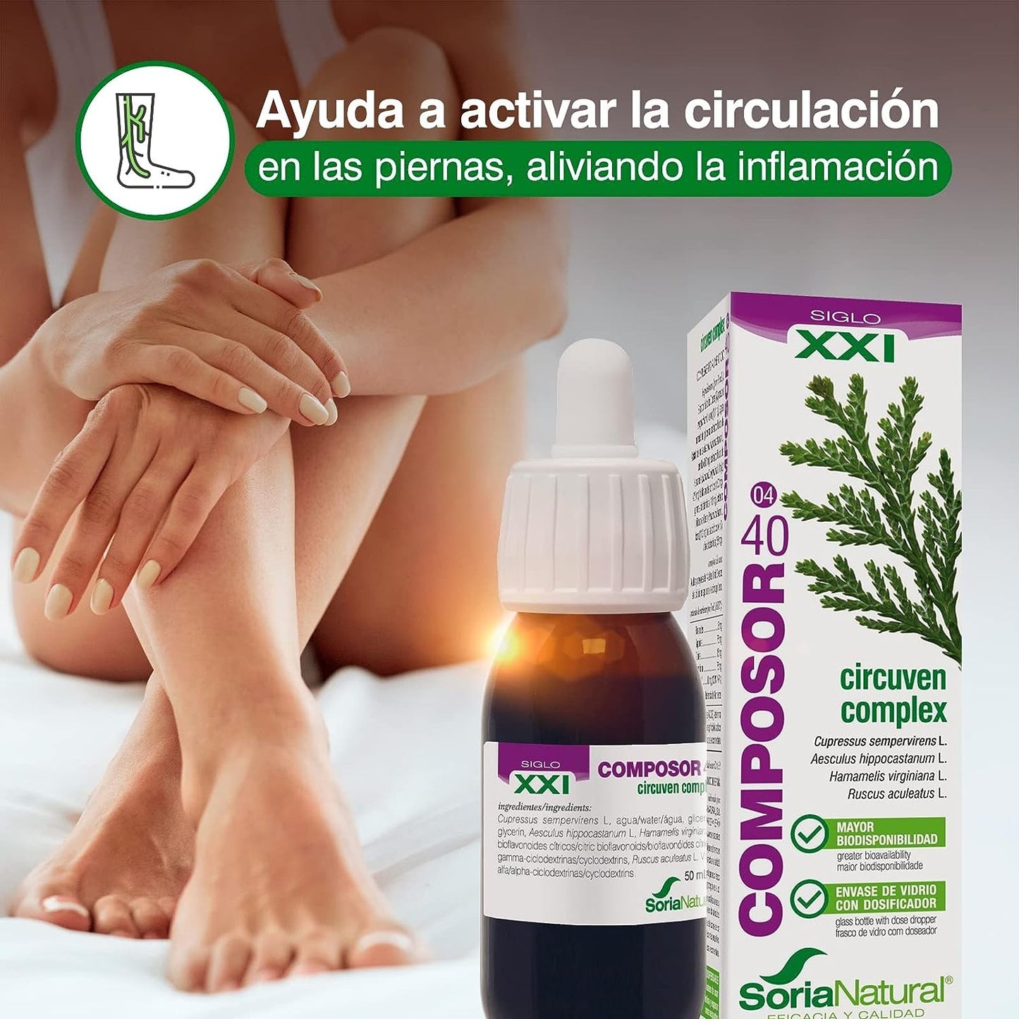 Soria Natural Composor 40 Circuven Ruscus 50 ml-2
