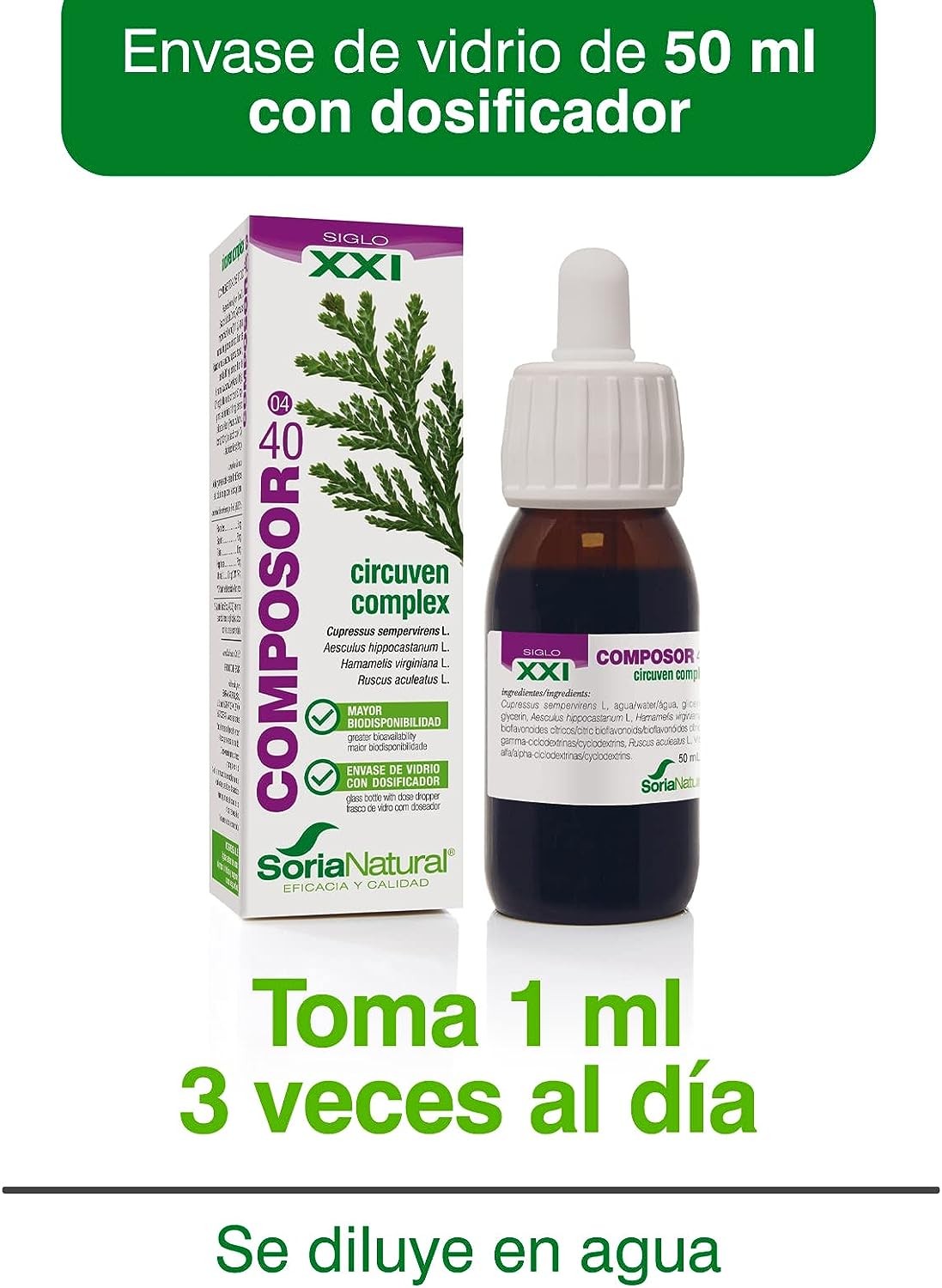 Soria Natural Composor 40 Circuven Ruscus 50 ml-4