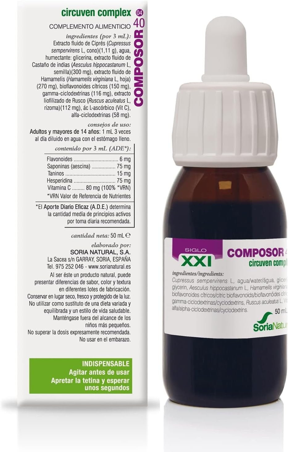 Soria Natural Composor 40 Circuven Ruscus 50 ml-6