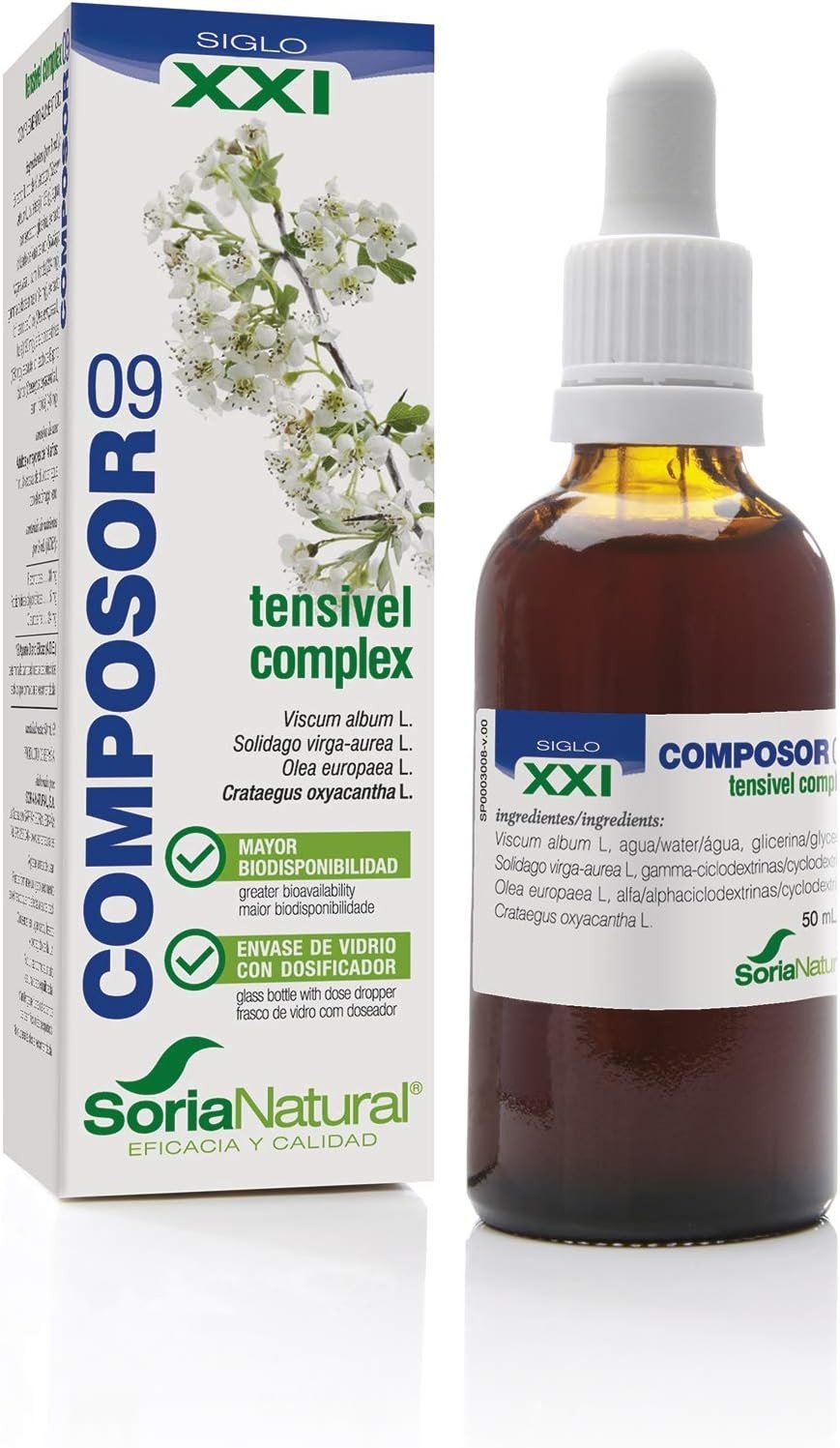 Soria Natural Composor 9 Crataegus S. XXI 50 ml-2