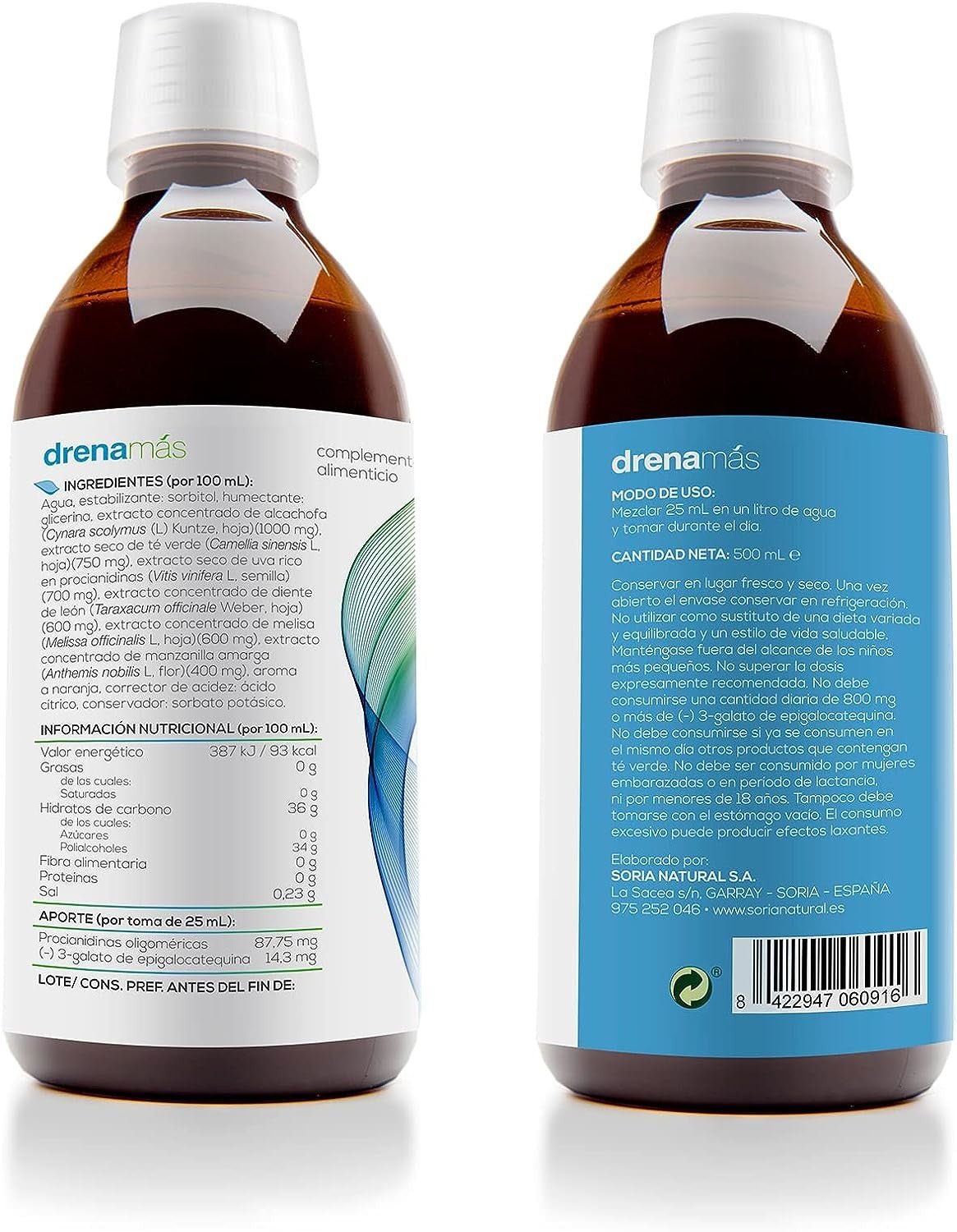 Soria Natural Drenamas 500 ml-6