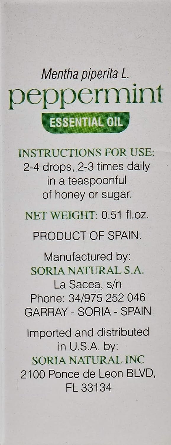 Soria Natural Esencia De Menta 15 ml-5