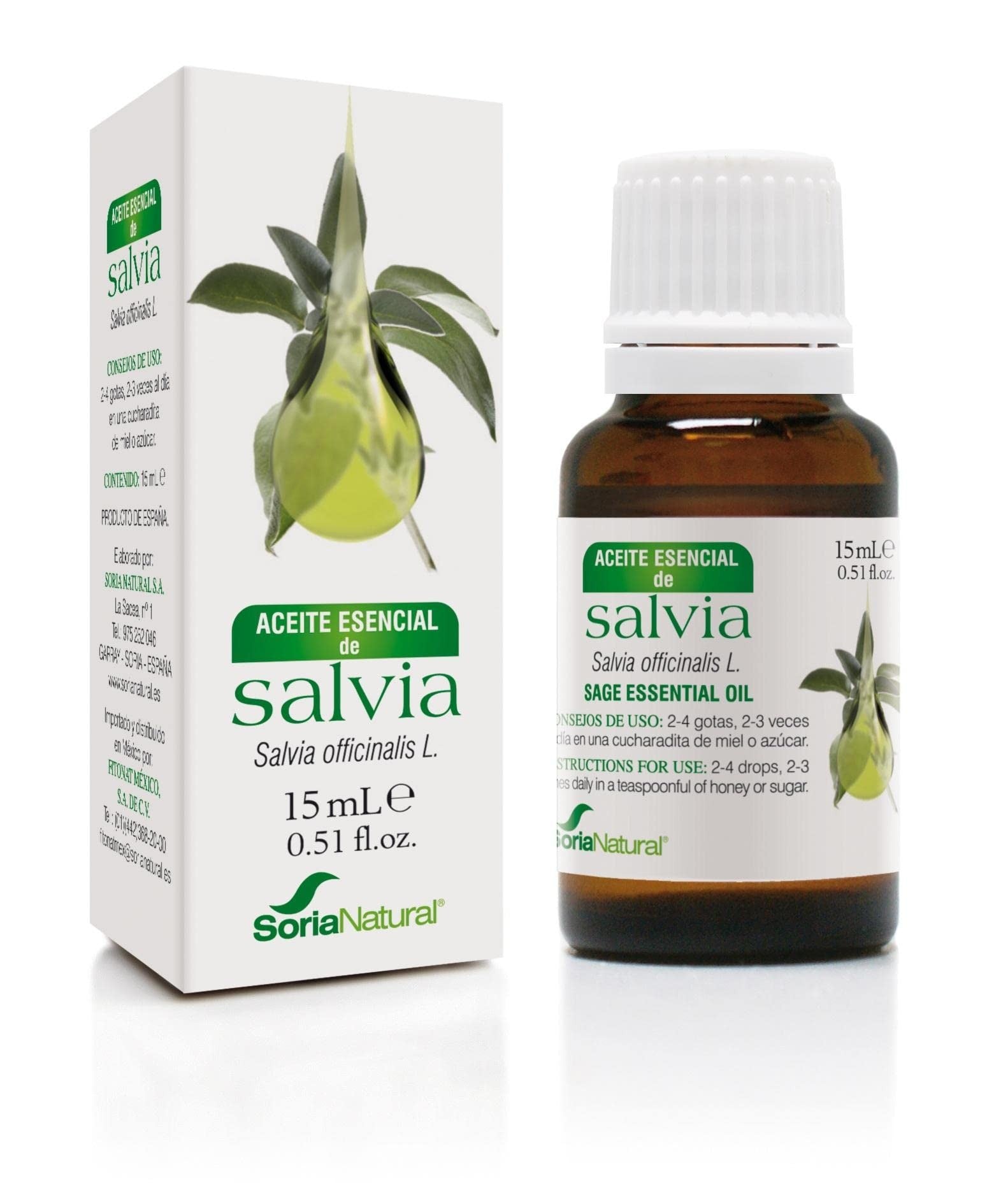 Soria Natural Esencia De Salvia 15 ml-1