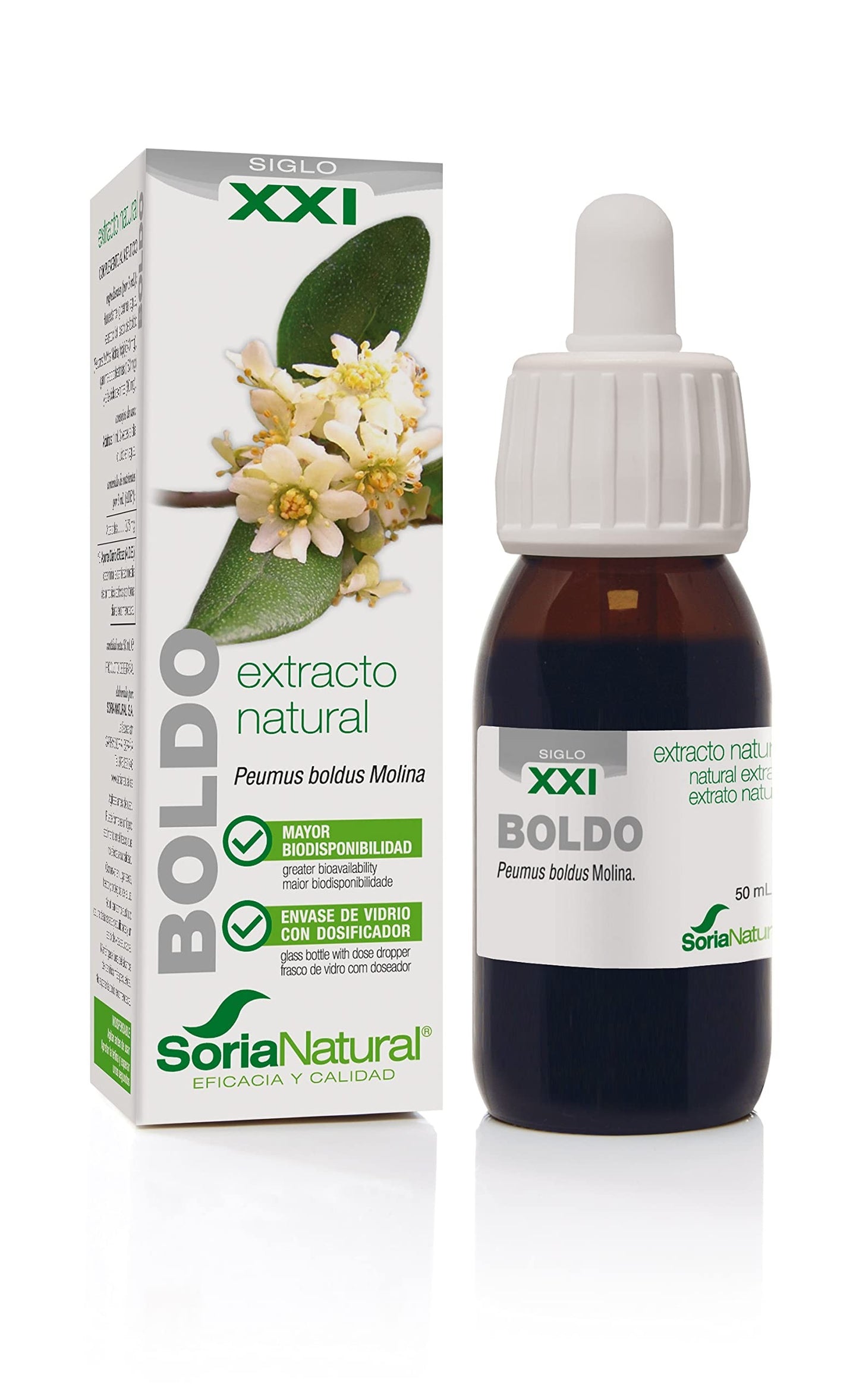 Soria Natural Extracto Boldo S. XXI 50 ml-1