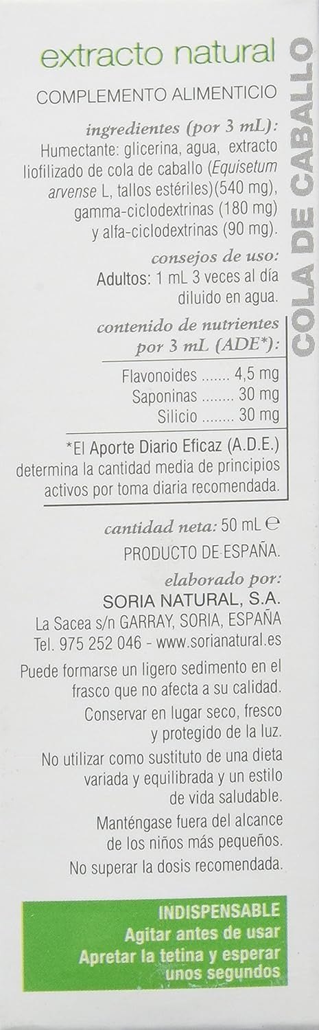 Soria Natural Extracto Cola Caballo S. XXI 50 ml-2