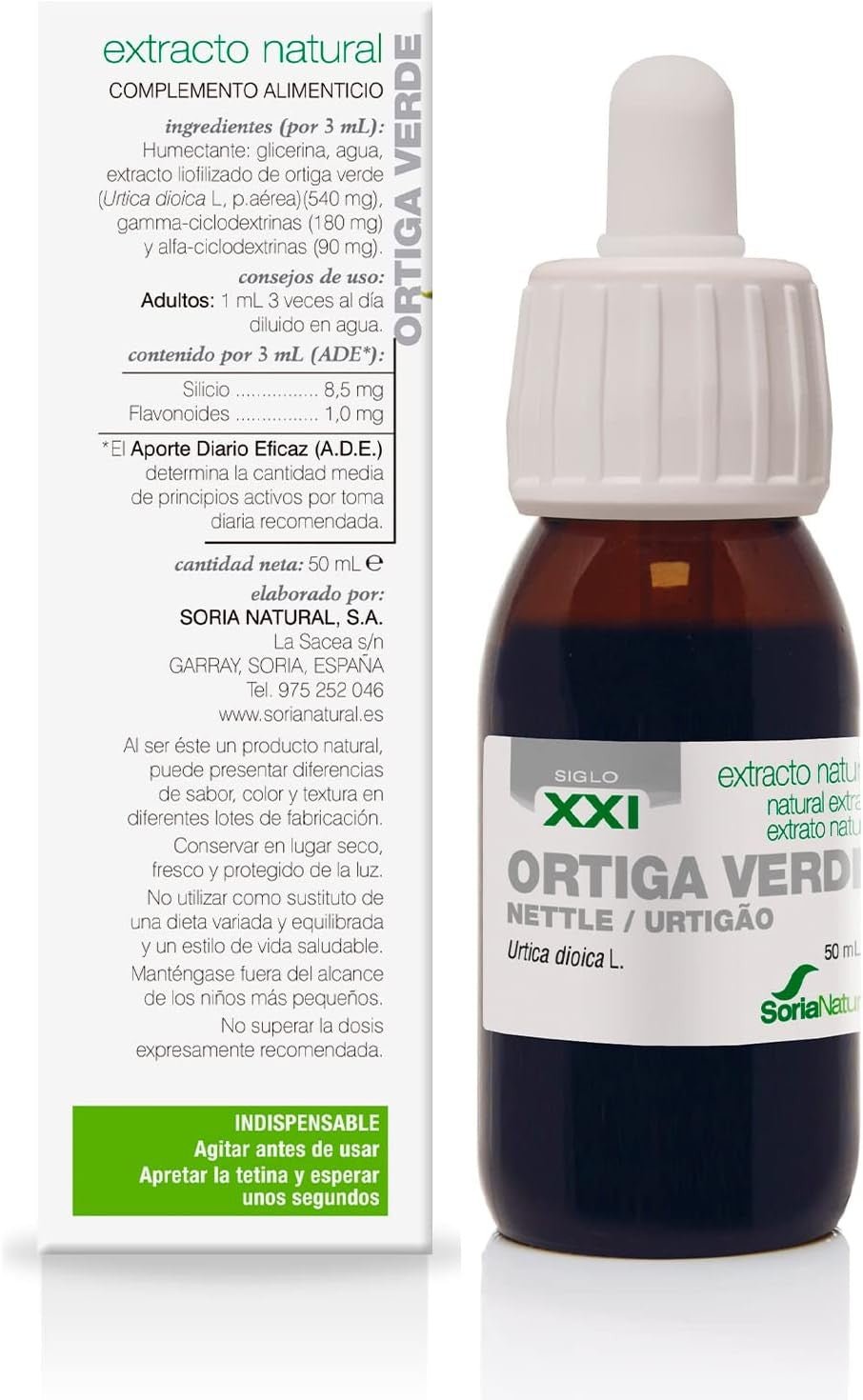 Soria Natural Extracto Ortiga Verde S. XXI 50 ml-6