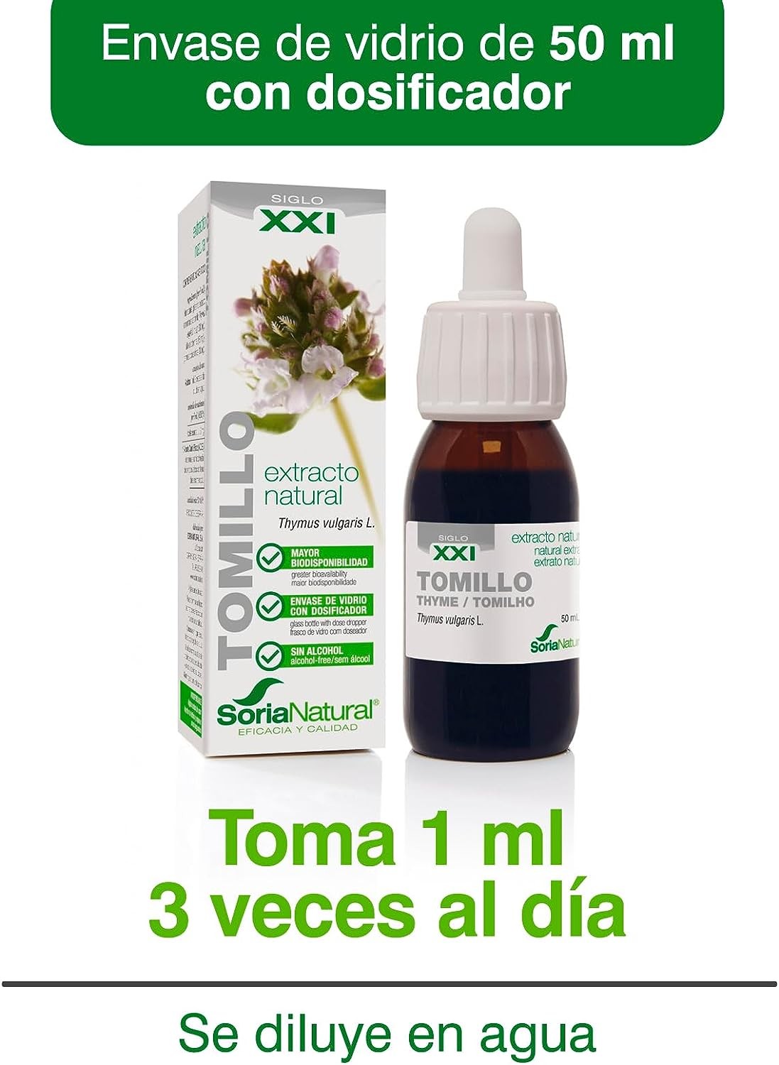 Soria Natural Extracto Tomillo S. XXI 50 ml-5
