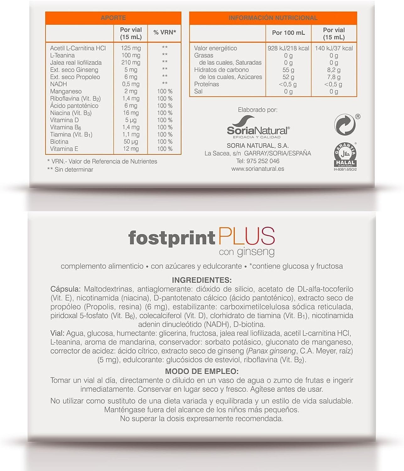 Soria Natural Fost Print Plus 20 Viales-7