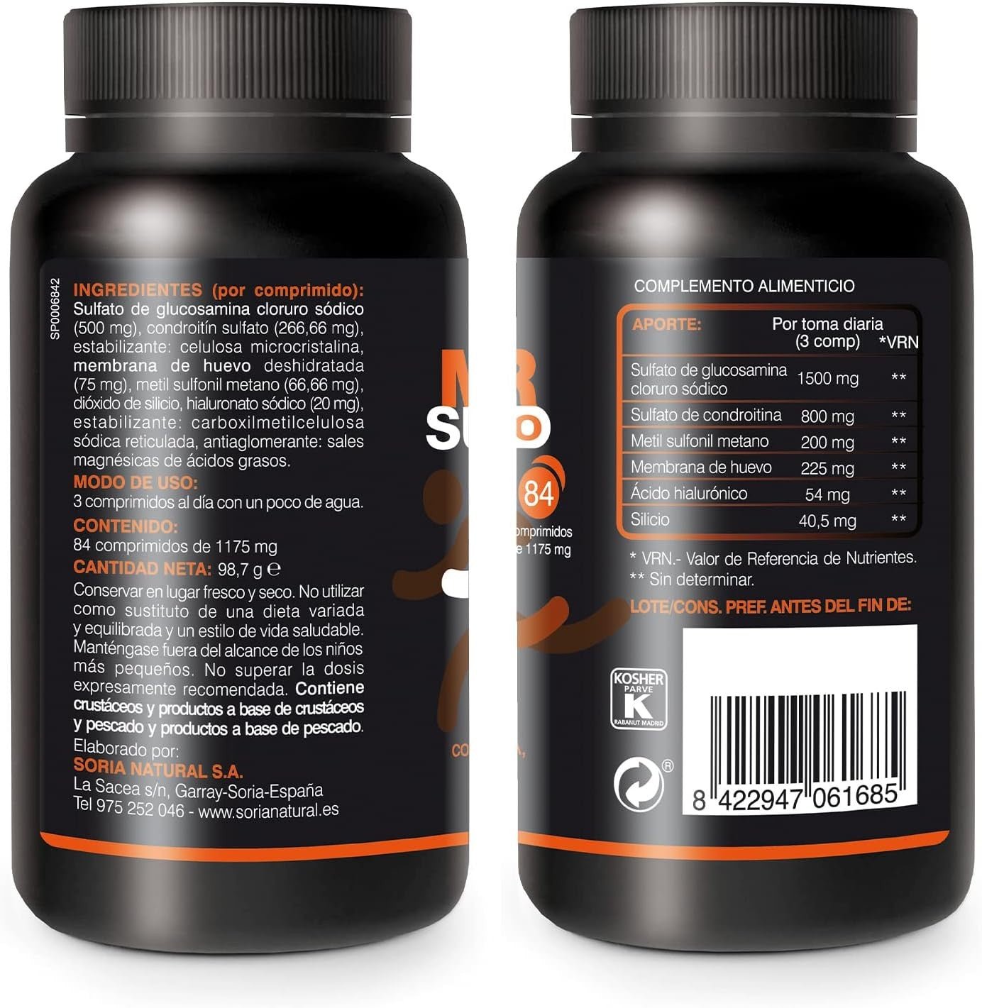Soria Natural Mincarsuplex Ovo 84 Comprimidos-7