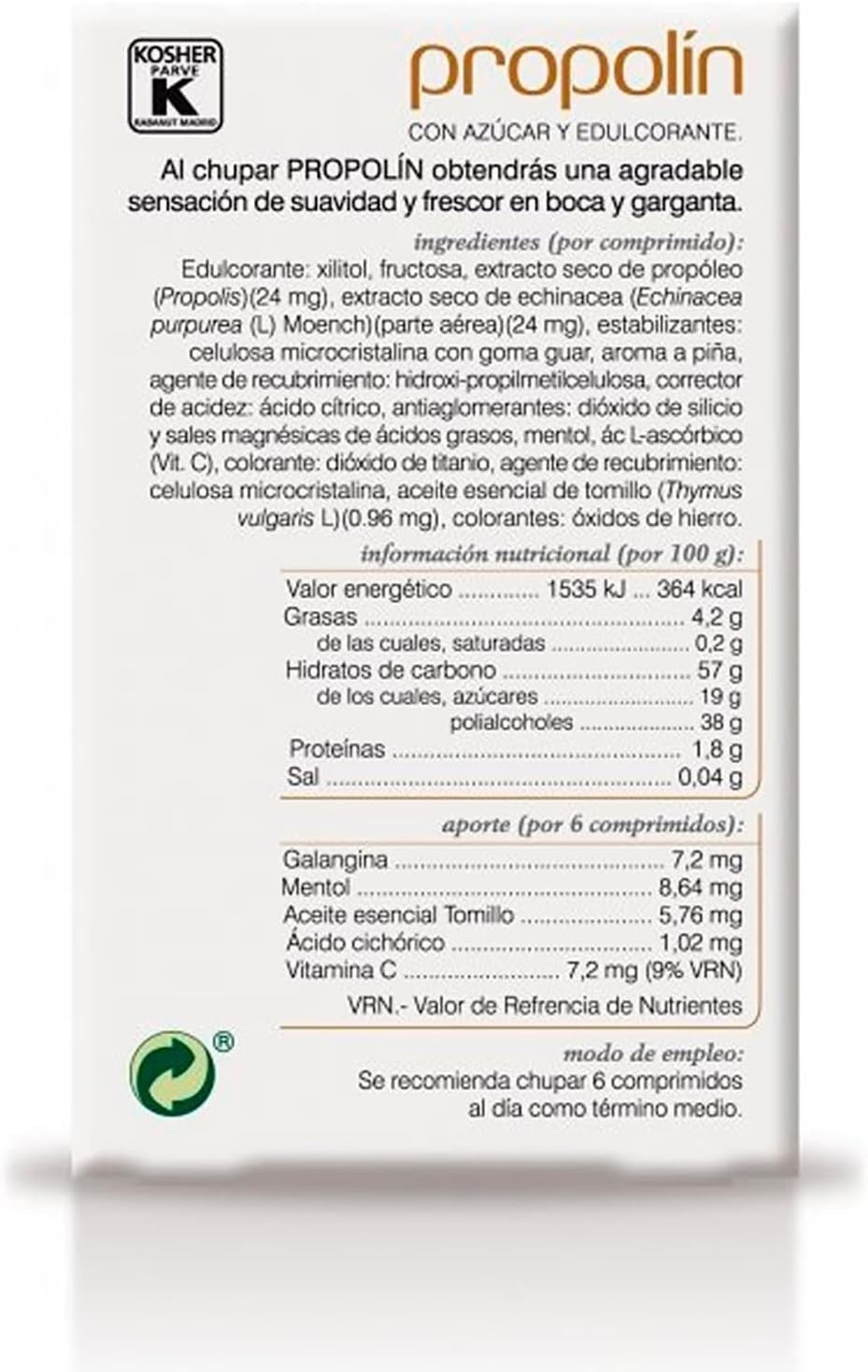 Soria Natural Propolin 250 Mg 48 Comprimidos-7
