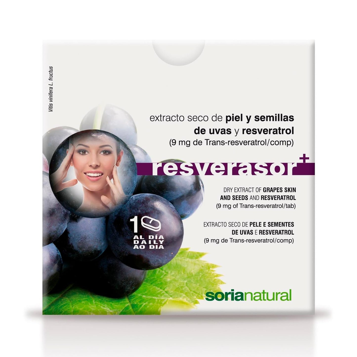 Soria Natural Resverasor Plus 134 Mg 28 Comprimidos-1