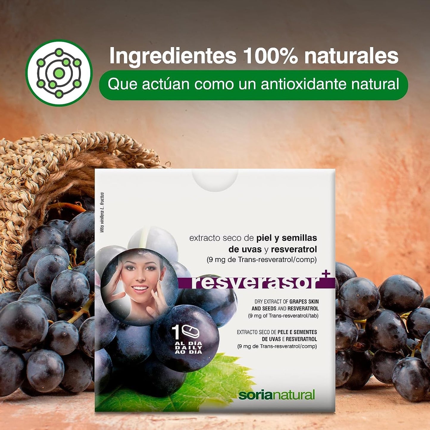 Soria Natural Resverasor Plus 134 Mg 28 Comprimidos-2