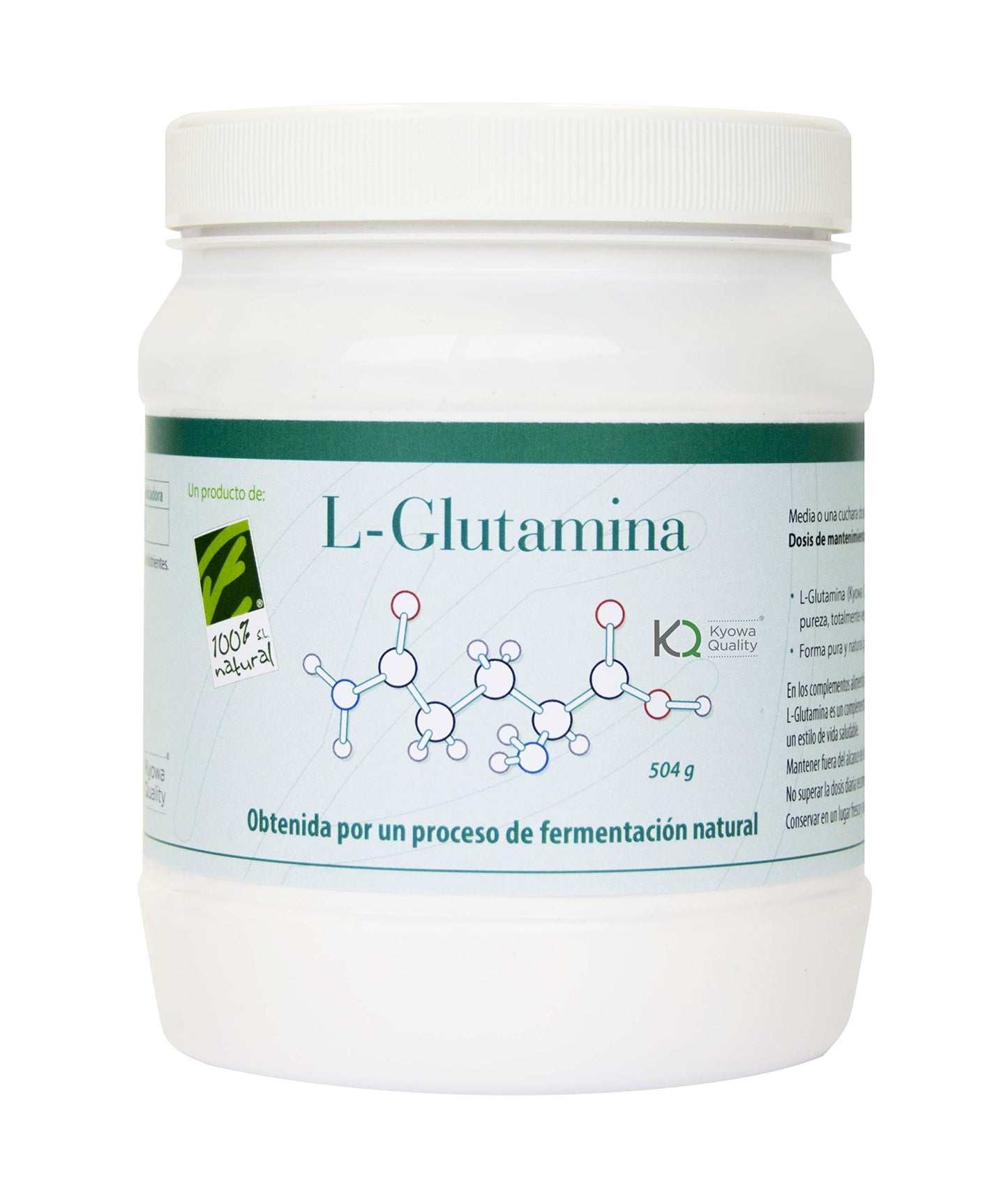 100% Natural L-Glutamina 504G 168 Dosis-1