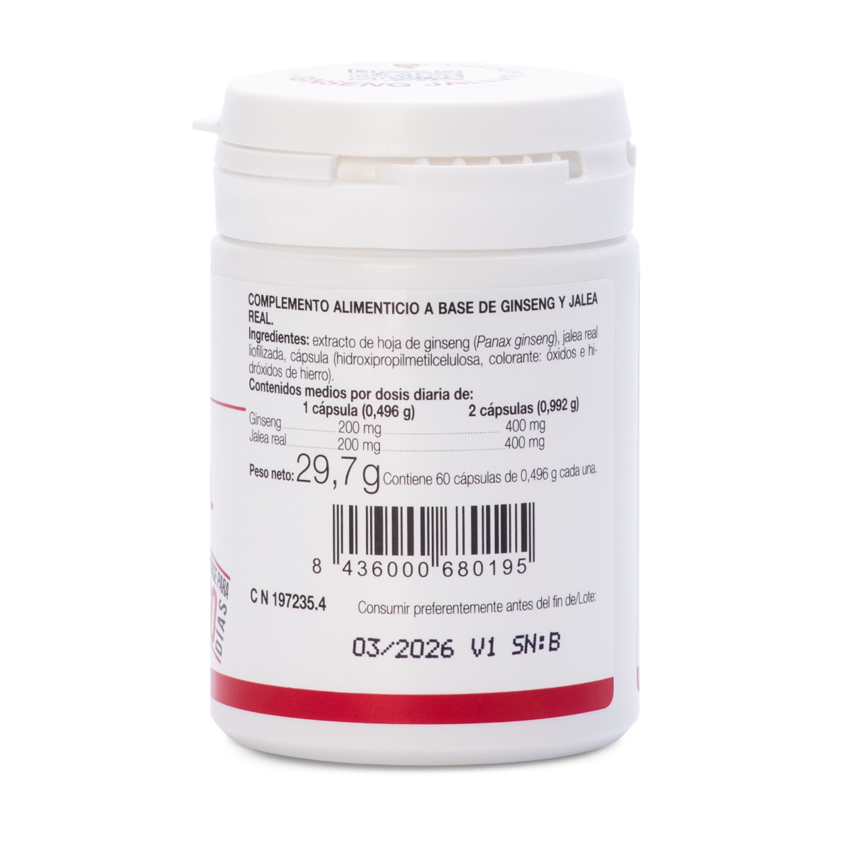 Lajusticia Ginseng Gelée Royale 60 Kapseln