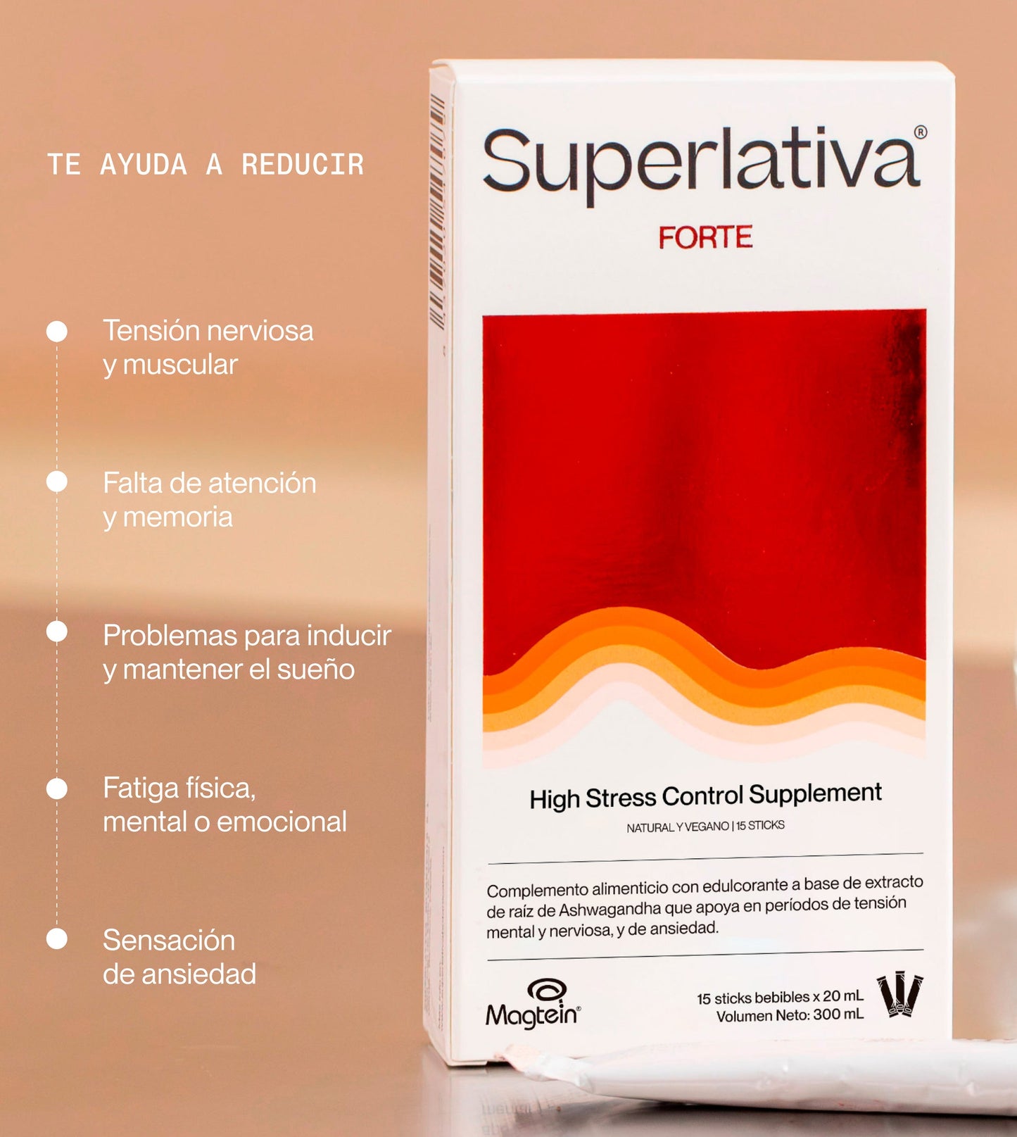 Superlativa Forte Stress Control 20mlx15sticks