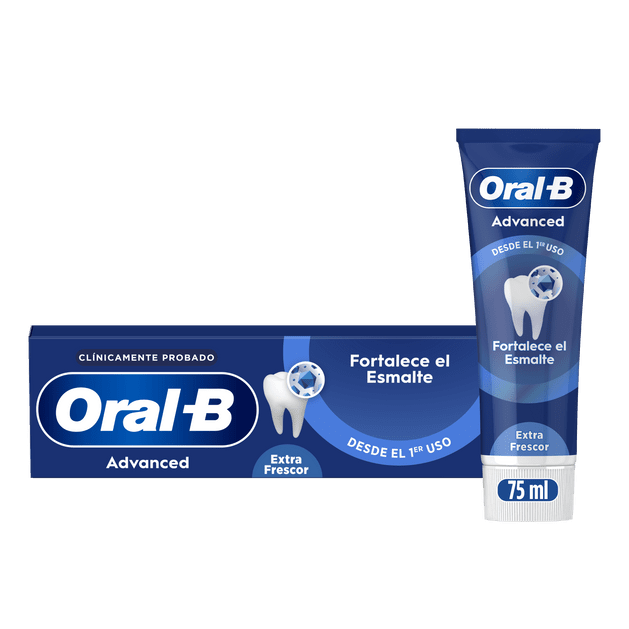 Oral-B Advanced Fortalece Esmalte Pasta Dentífrica 75ml