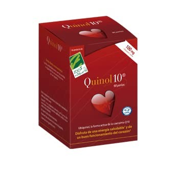 100% Natural Quinol 10 100mg 90 Cápsulas-1